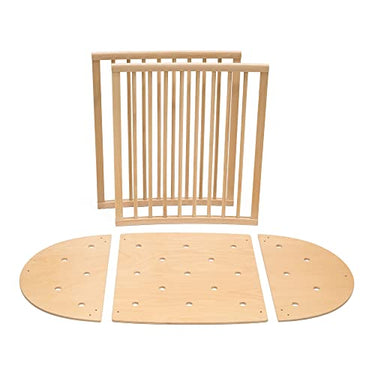 Stokke Sleepi Bettverlängerung V3, Natur - Stokke Sleepi Mini in Stokke Sleepi Bett umwandeln - Bett auf 141 cm verlängern - Für Kinder bis 5 Jahre geeignet - Matratze separat erhältlich im Sale